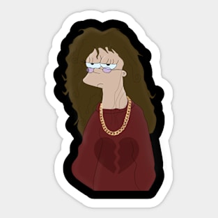 Illustration Simpson Sticker